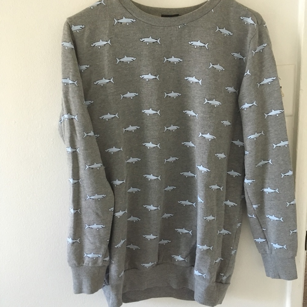 forever 21 shark sweater